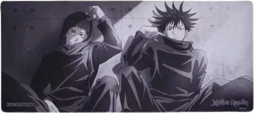 Higround x Jujutsu Kaisen Yuji + Megumi Mousepad